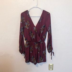 NWT One Clothing Long Sleeve Romper